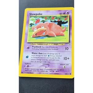 Pokemon Slowpoke 73/111 Common
